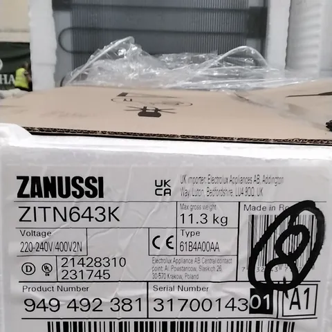 ZANUSSI ZITN643K INDUCTION HOB RRP £317.00