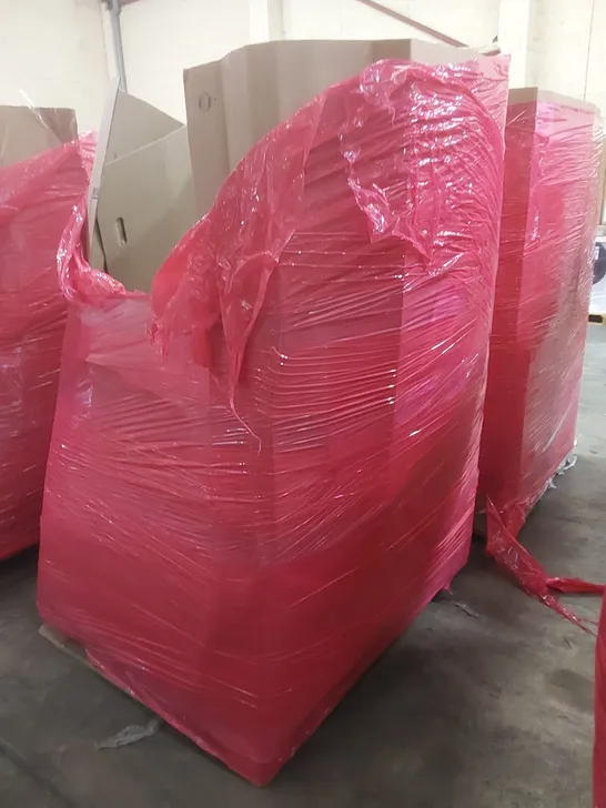 PALLET OF ASSORTED ITEMS INCLUDING TOILET SEAT, VERTICAL RADIATOR, LED CEILING LIGHT , MULTI-STAGE CAR SEAT