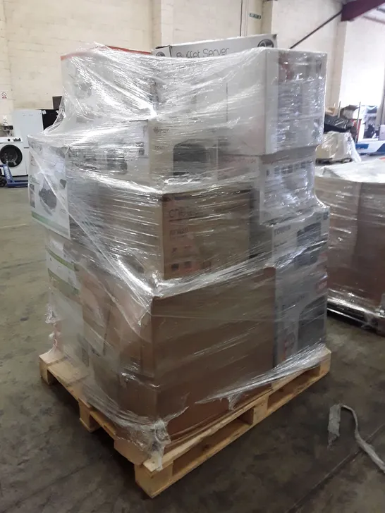 PALLET OF APPROXIMATELY 18 UNPROCESSED RAW RETURN HOUSEHOLD AND ELECTRICAL GOODS TO INCLUDE;