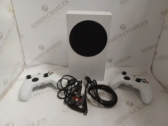 XBOX SERIES S GAMES CONSOLE WITH SPARE CONTROLLER - ROBOT WHITE