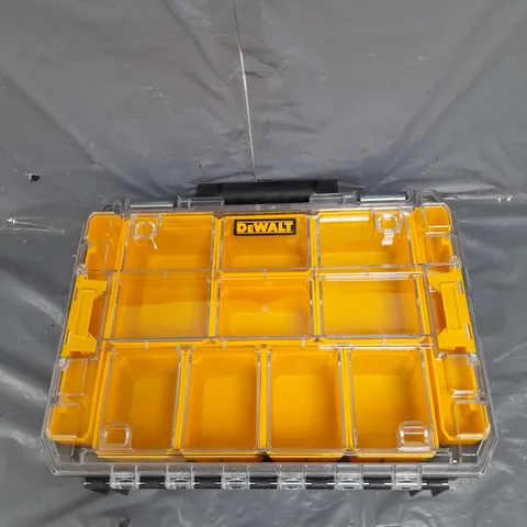 DEWALT WATERSEALED ORGANISER IN BLACK/YELLOW