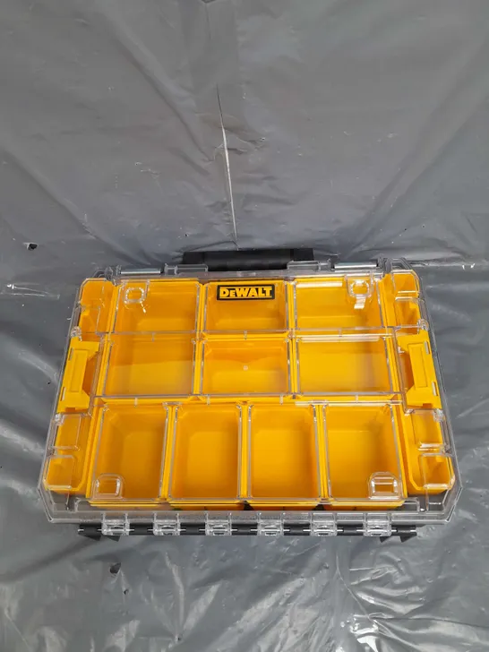 DEWALT WATERSEALED ORGANISER IN BLACK/YELLOW