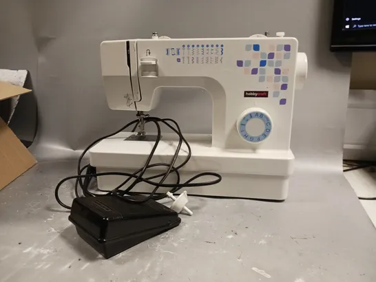 HOBBYCRAFT SEWING MACHINE WHITE