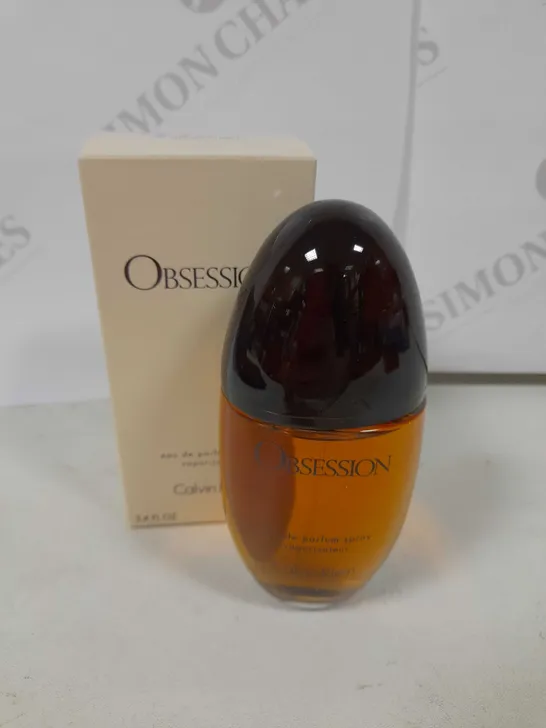 BOXED CALVIN KLEIN OBSESSION EAU DE PARFUM SPRAY 100ML