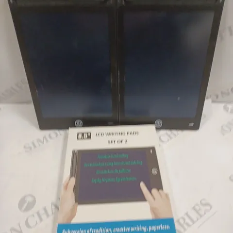 BOXED 8.5" LCD WRITING PAD SET OF 2 