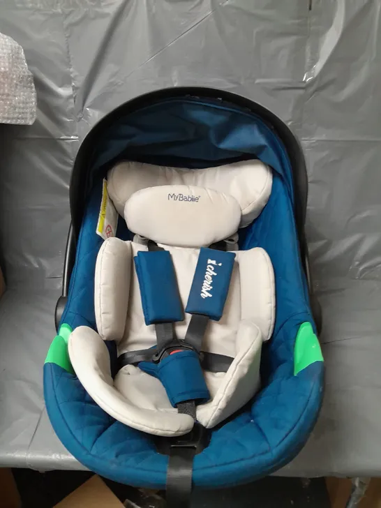 MY BABIIE TRAVEL SYSTEM BLUE - COLLECTION ONLY