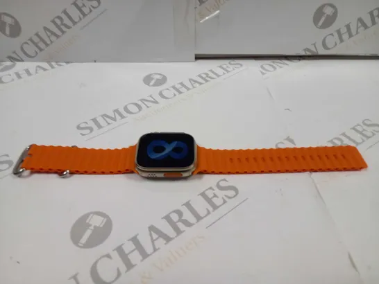 SMART WATCH8 ULTRA 49MM ORANGE STRAP UNBOXED