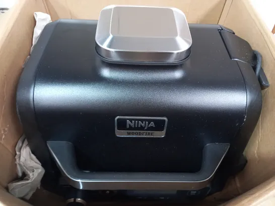 NINJA WOODFIRE ELECTRIC BBQ GRILL & SMOKER WITH AIR FRY FUNCTION OG701UKQ