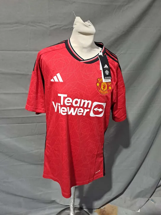 ADIDAS MANCHESTER UNITED FOOTBALL HOME SHIRT 24/25 - MEDIUM