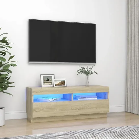 BOXED LABARRE TV STAND FOR TVS UP TO 88 INCH