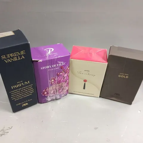 APPROXIMATELY 10 ASSORTED BOXED FRAGRANCES TO INCLUDE; ZARA, AVON, STORY OF LILAC AND YARDLEY
