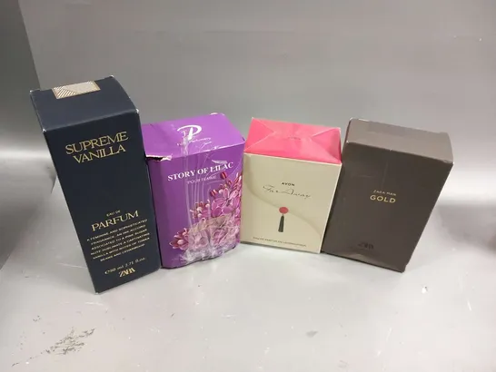 APPROXIMATELY 10 ASSORTED BOXED FRAGRANCES TO INCLUDE; ZARA, AVON, STORY OF LILAC AND YARDLEY