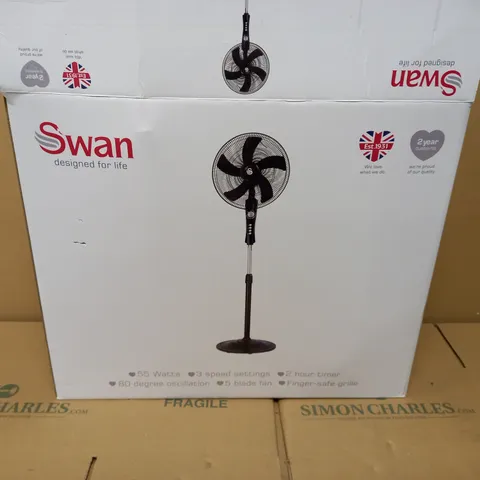 SWAN FREESTANDING 16" ELECTRIC FAN