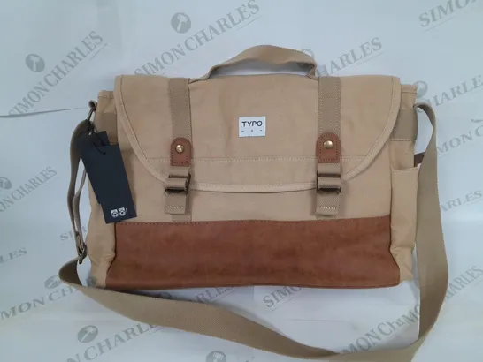 TYPO EXPLORER SATCHEL BAG IN SAND 