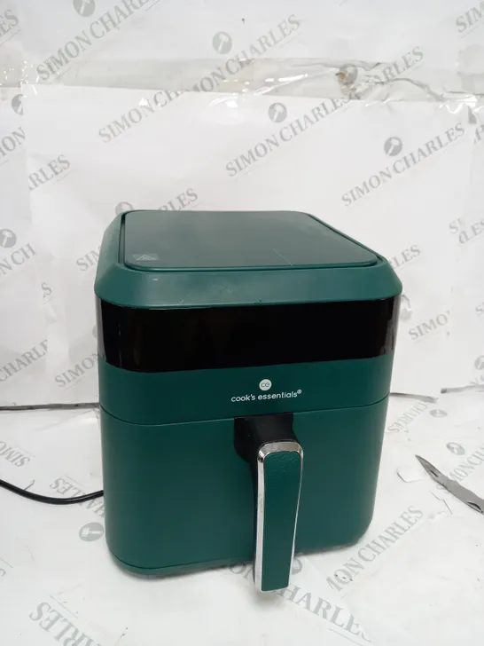 COOKS ESSENTIALS AIR FRYER - EMERALD