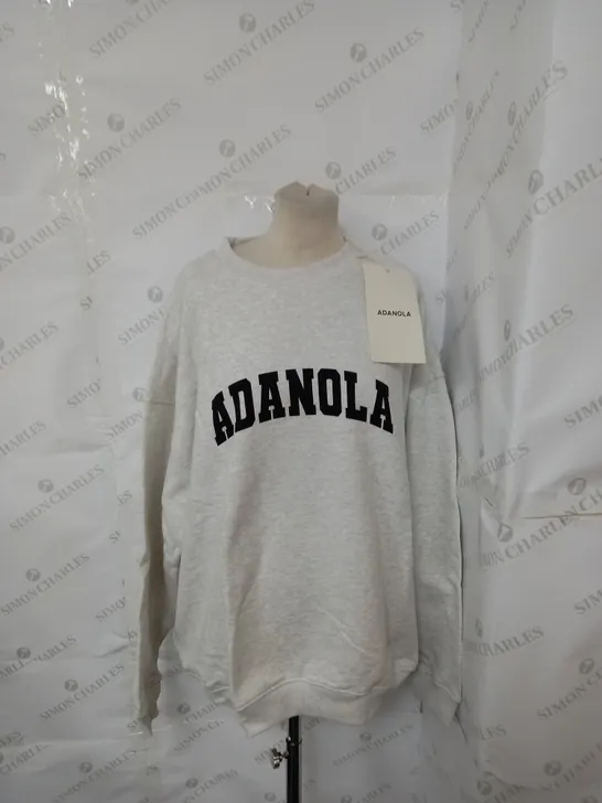 ADANOLA OVERSIZED SWEATSHIRT SIZE L