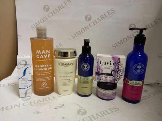 LOT OF APPROXIMATELY 20 ASSORTED HEALTH & BEAUTY ITEMS, TO INCLUDE EMBRYOLISSE, KERASTASE, NEAL'S YARD, ETC 