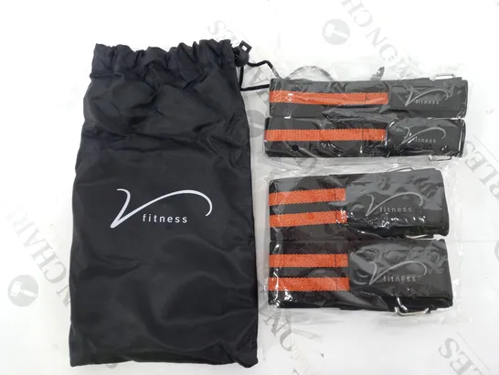 VIDA FITNESS OCCLUSION BANDS ARM & LEG SET WITH BAG