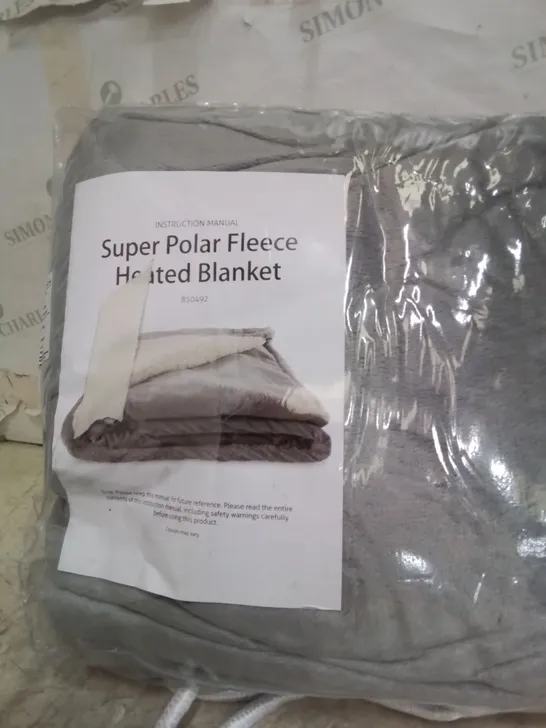 SUPER POLAR ELECTRIC FLEECE 160 X 120 CM BLANKET