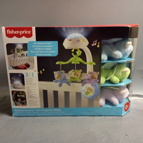 FISHER PRICE BUTTERFLY DREAMS - 3-IN-1 PROJECTION MOBILE