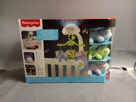 FISHER PRICE BUTTERFLY DREAMS - 3-IN-1 PROJECTION MOBILE