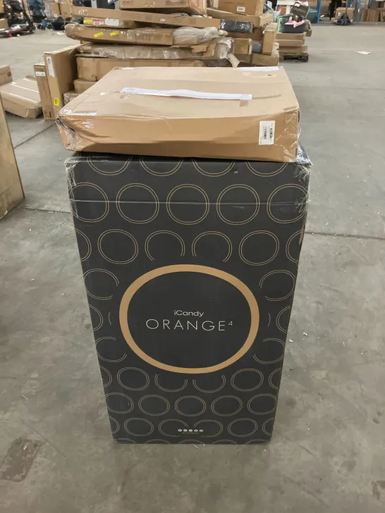 BOXED ICANDY ORANGE 4 PUSHCHAIR BUNDLE - BLACK (2 BOXES)