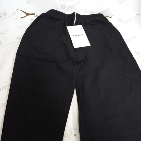 ADANOLA COTTON PULL ON PANTS IN BLACK - SMALL