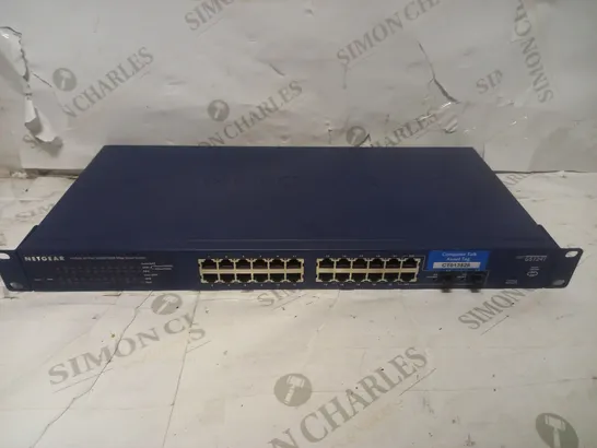 NETGEAR PROSAFE 24 PORT 10/100/1000 SMART SWITCH 