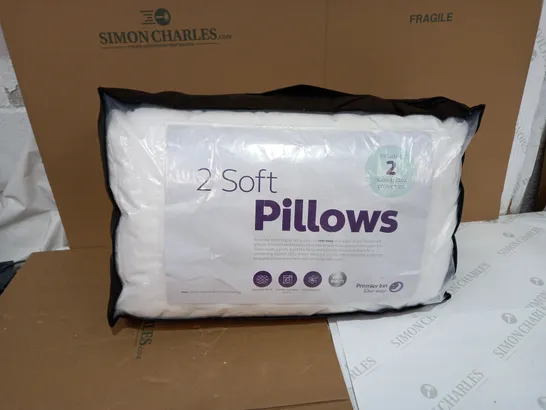 PACK OF 2 PREMIER INN PILLOWS