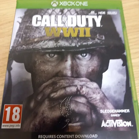 XBOX ONE CALL OF DUTY WWII 