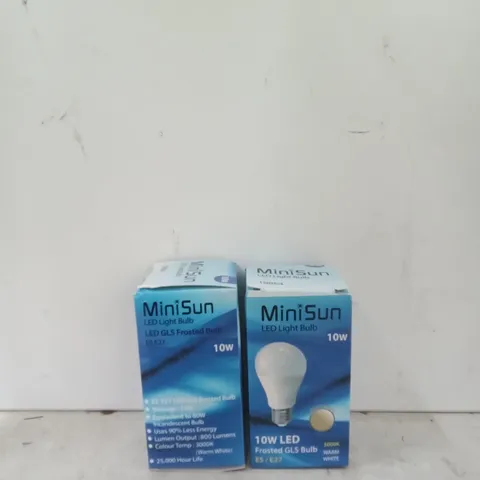 MINISUN X2 E27 10W LED LIGHT BULB (WARM WHITE)