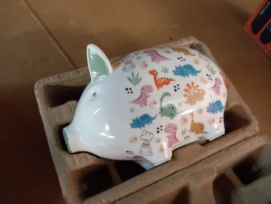 TILLY PIG DINOSAURS MONEY BOX