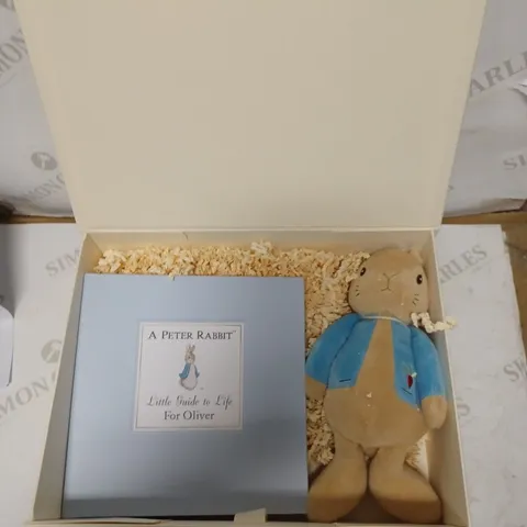 PETER RABBIT PERSONALISED GUIDE TO LIFE GIFT BOX 