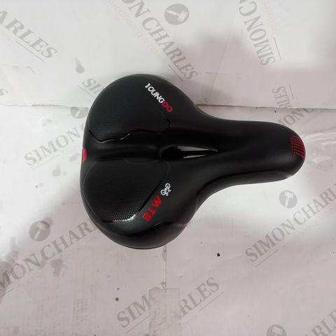 YOUNG DO MTB BLACK/RED BICYCLET SADDLE