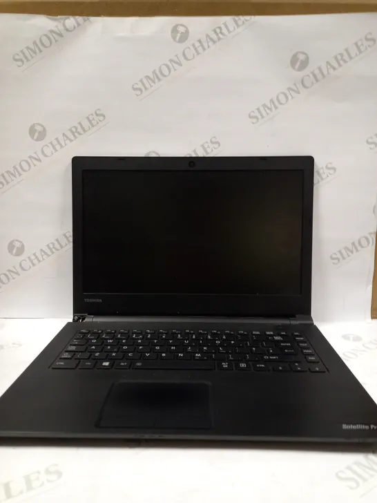 TOSHIBA SATELLITE PRO LAPTOP IN BLACK