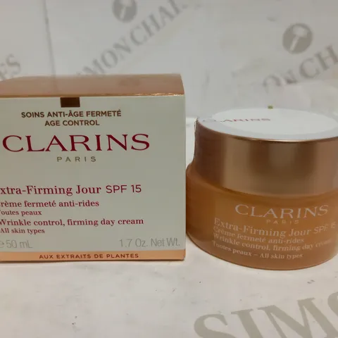 CLARINS WRINKLE CONTROL FIRMING DAY CREAM 50ML