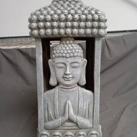 BOXED MY GARDEN STORIES SOLAR LED BUDDHA TEMPLE