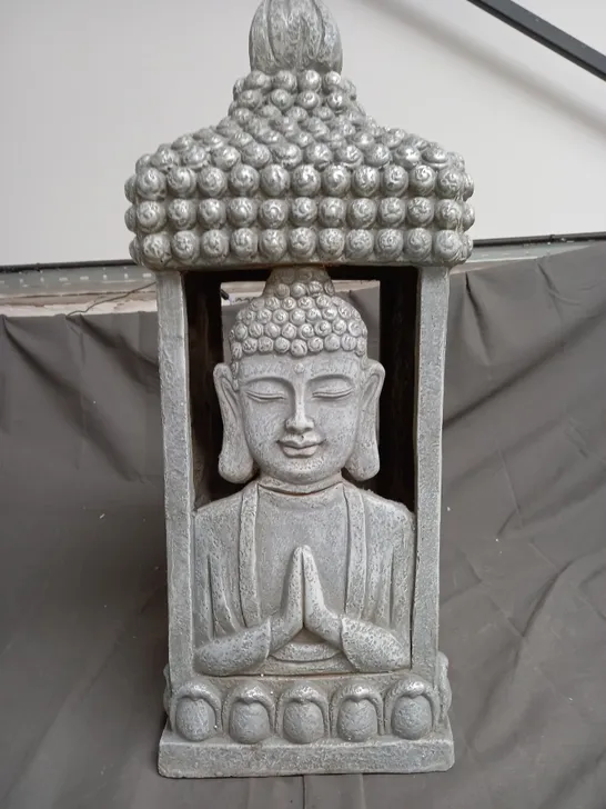 BOXED MY GARDEN STORIES SOLAR LED BUDDHA TEMPLE