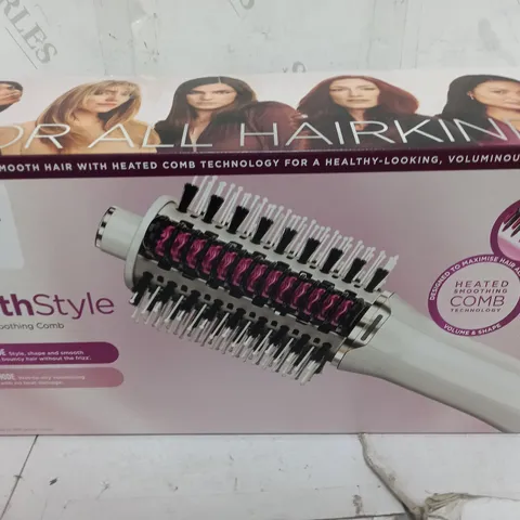 BOXED SHARK SMOOTHSTYLE HOT BRUSH & SMOOTHING COMB