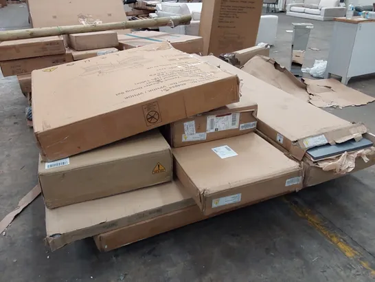 PALLET OF ASSORTED FURNITURE PARTS 