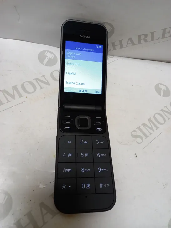 NOKIA 2720 FLIP MOBILE PHONE - BLACK 