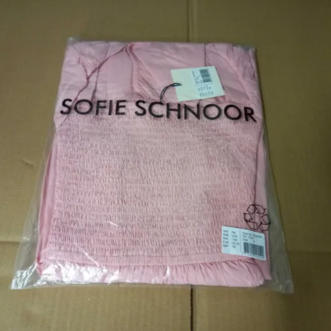 BAGGED SOFIE SCHNOOR CORAL DRESS - S