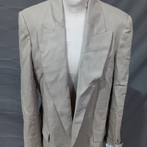 ZARA TAN WITH LINEN JACKET - SMALL