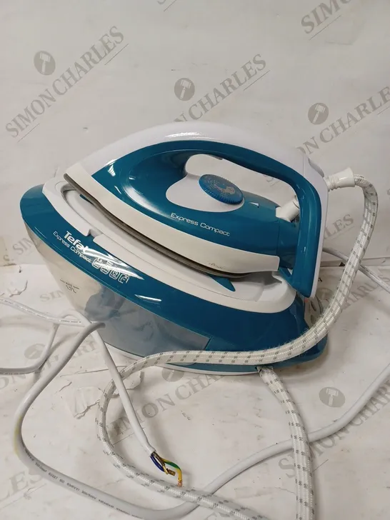 TEFAL EXPRESS COMPACT SV7111 STEAM GENERATOR IRON/AQUA BLUE