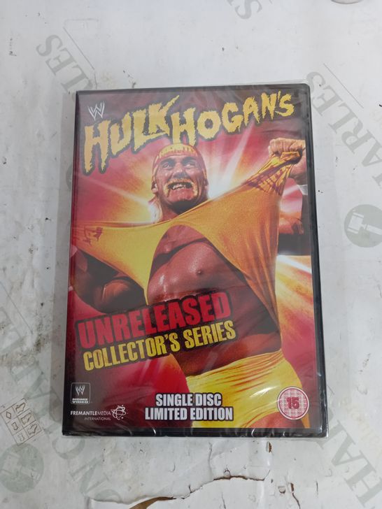 LOT OF APPROX 70 'WWE HULK HOGAN'S UNRELEASED COLLECTOR'S SERIES' DVDS