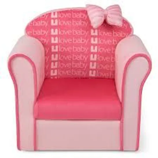 BOXED COSTWAY PINK TODDLER COUCH