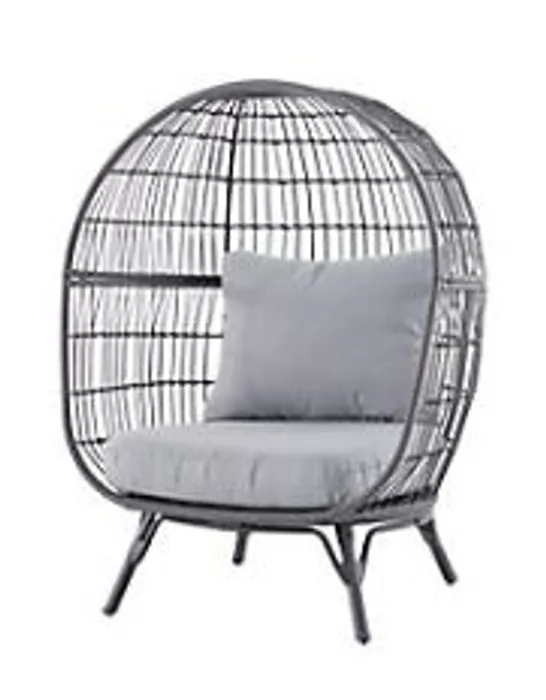 APOLIMA ROPE EGG CHAIR FOR ADULT GREY 151X114.5X109.5CM