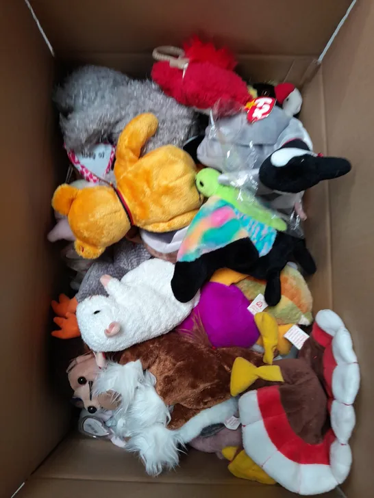 MEDIUM BOX OF ASSORTED TEDDIES