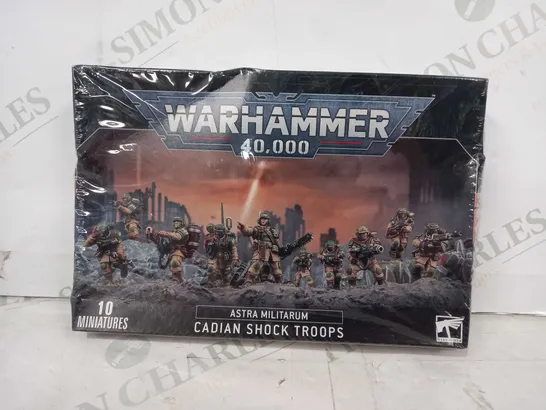 WARHAMMER 40K ASTRA MILITARUM CADIAN SHOCK TROOPS (PACK OF 10 MINIATURES)