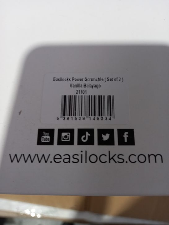 Easilocks Set of 2 HD Fibre Scrunchies x3 BOXES